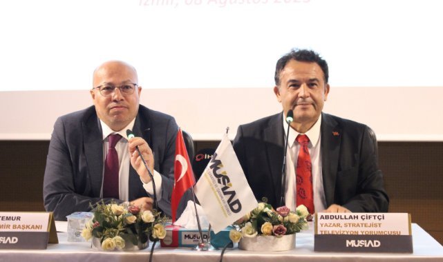 MÜSİAD İzmir'de dost meclisi toplantısının konuğu Abdullah Çiftçi oldu