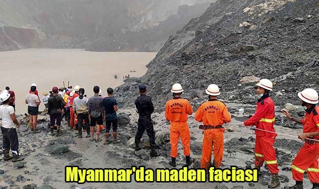 Myanmar'da maden faciası