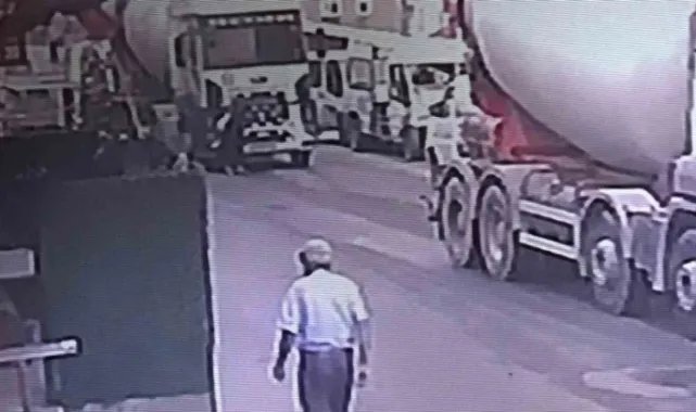Pendik’te beton mikserinin altında kalan kadın kriko ile kurtarıldı