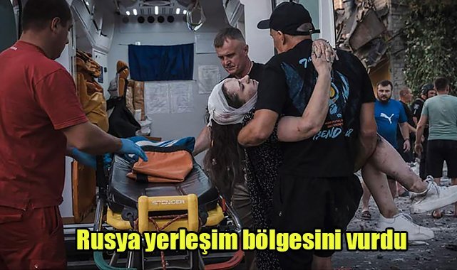 Rusya yerleşim bölgesini vurdu