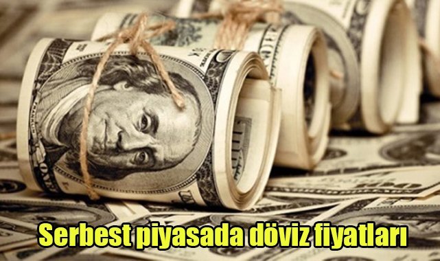 Serbest piyasada döviz fiyatları