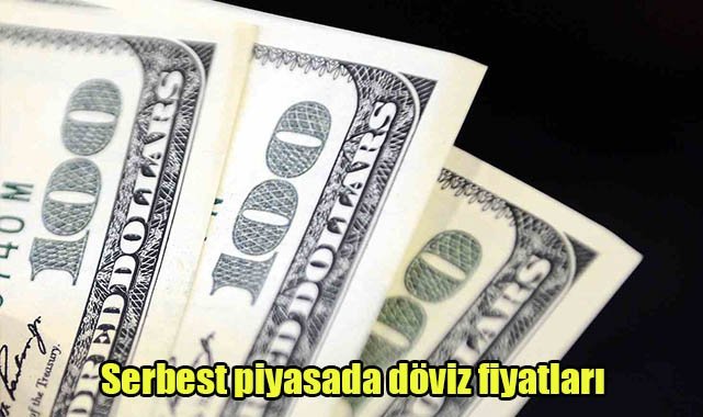 Serbest piyasada döviz fiyatları