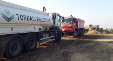 Torbalı'dan Çanakkale'ye destek: "Bu felaketinde üstesinden geleceğiz"