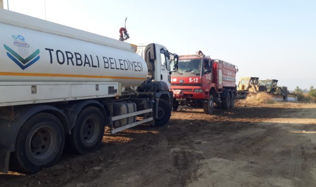 Torbalı'dan Çanakkale'ye destek: "Bu felaketinde üstesinden geleceğiz"