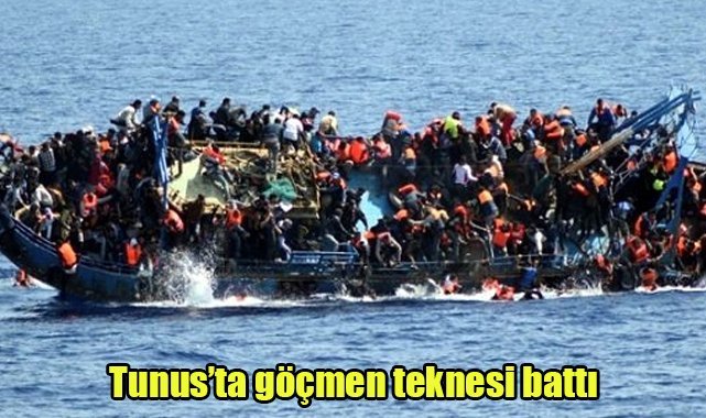 Tunus’ta göçmen teknesi battı