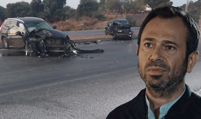 Ünlü oyuncu Olgun Şimşek trafik kazası geçirdi