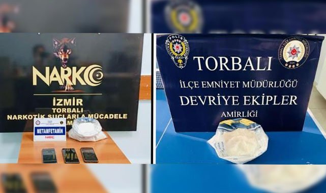 Uyuşturucuya geçit yok: İzmir'de 1 kilo metamfetamin ele geçirildi