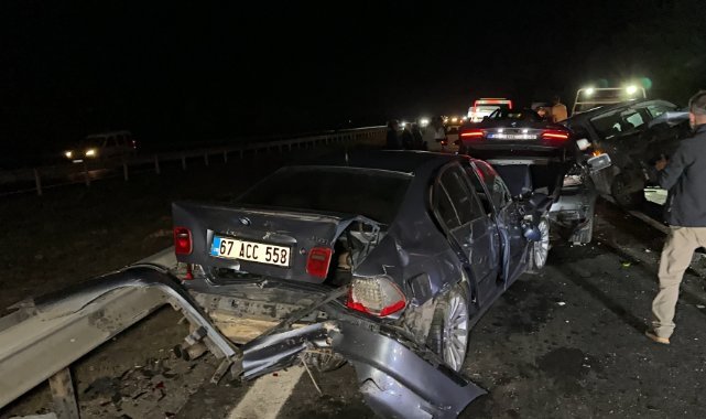 Anadolu Otoyolu’nda zincirleme kaza
