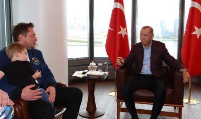 Cumhurbaşkanı Erdoğan Elon Musk’ı kabul etti