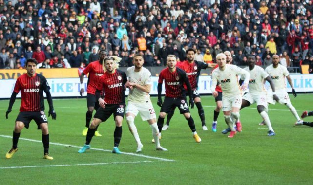 Gaziantep FK ile Galatasaray 9. randevuda