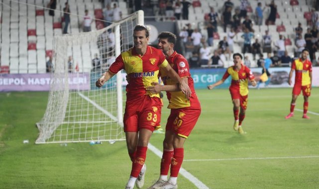 Göztepe, puanları deplasmanda topladı