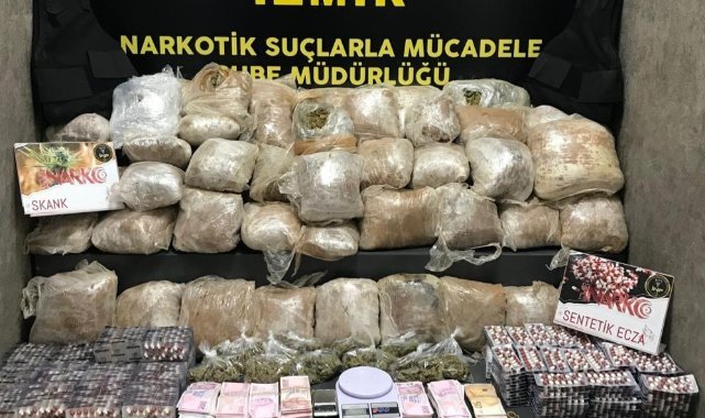 İzmir'de polis harekete geçti: 35 kilo esrar ele geçirildi
