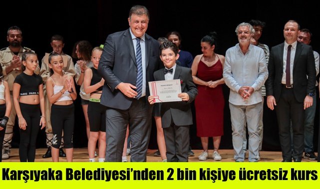 Karşıyaka Belediyesi’nden 2 bin kişiye ücretsiz kurs