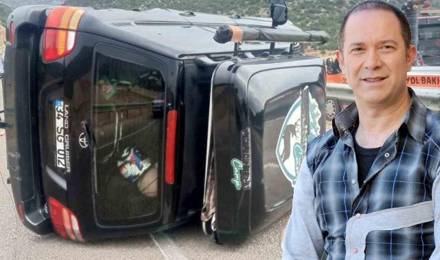 Sümer Ezgü Antalya’da kaza geçirdi
