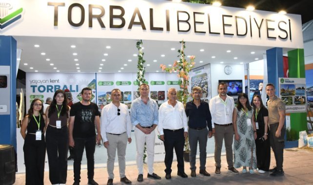 Torbalı Belediyesi İzmir Fuarında yerini aldı: İEF’te Torbalı standına yoğun ilgi