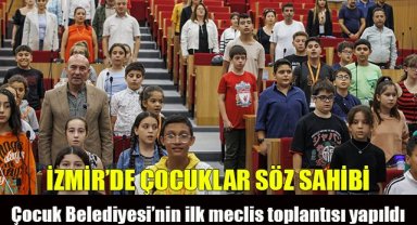 Çocuk Belediyesi’nin ilk meclis toplantısı yapıldı: İzmir’de çocuklar söz sahibi