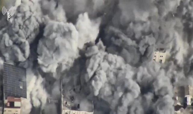 İsrail Hava Kuvvetleri, gece boyunca 200’den fazla saldırı düzenledi
