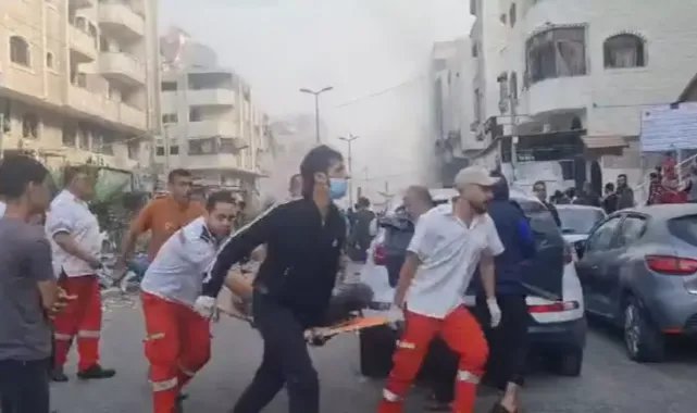 İsrail, Al-Quds hastanesi civarını bombalıyor: Çok sayıda yaralı