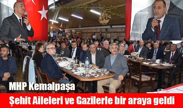 MHP Kemalpaşa Şehit Aileleri ve Gazilerle bir araya geldi