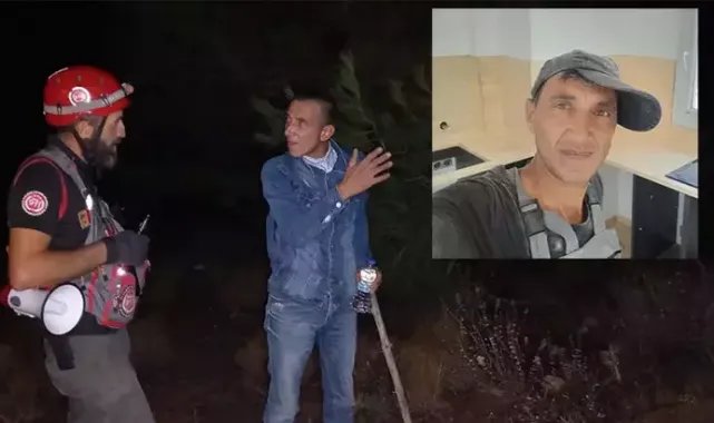 Yürüyüşe çıktığı kayalıklarda mahsur kaldı