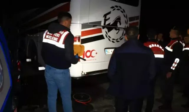 Tokat’ta 33 kişinin bulunduğu yolcu otobüsüne tüfekli saldırıda 1 gözaltı