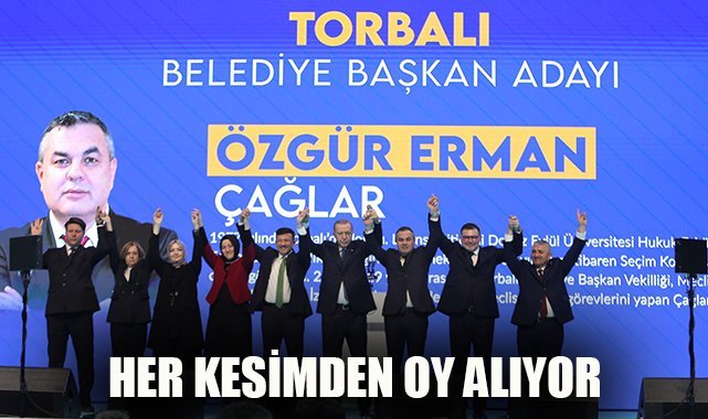 AK Parti Torbalı Adayı Özgür Erman Çağlar: Her Kesimden Oy Alıyor