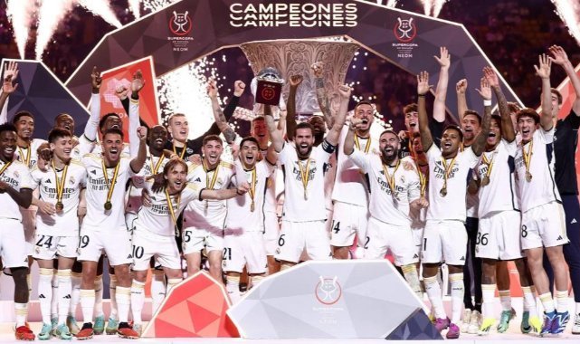 İspanya Süper Kupa’da şampiyon Real Madrid