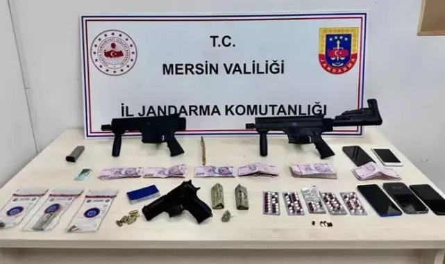 Mersin'de, silah kaçakçılığına 2 tutuklama
