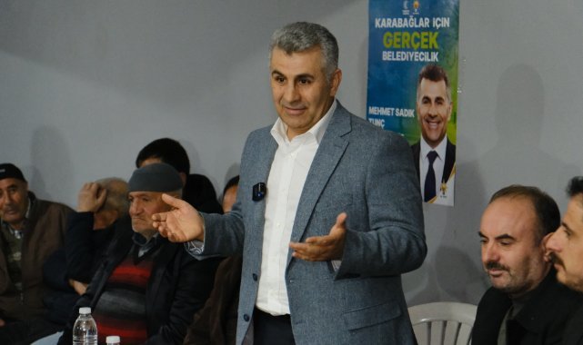 Ak Parti Karabağlar adayı Tunç: Karabağlar aşkıyla sahadayız