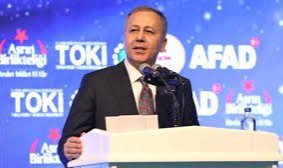 Bakan Yerlikaya: Her ay 15-20 bin konut ve köy evini hak sahipleri ile buluşturacağız