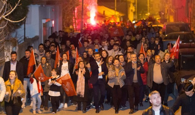 Başkan Kırgöz’ün ev ziyareti mitinge dönüştü