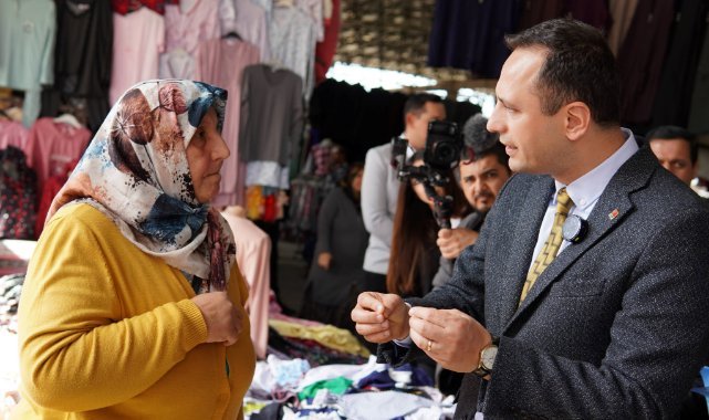 Bornova adayı Eşki: Her ihtiyacınızda yanınızda olacağız