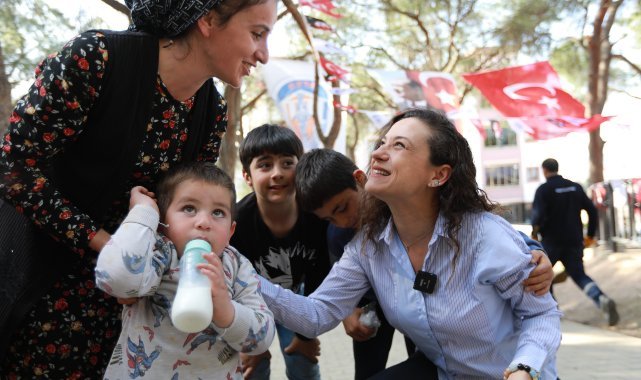 Çamlık Parkı çocuklarla buluştu