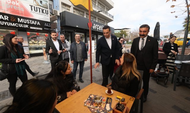 CHP Belediye Başkan Adayı Onur Emrah Yıldız; “Dertlerini anlatıyorlarsa, bana güveniyorlar demektir.”