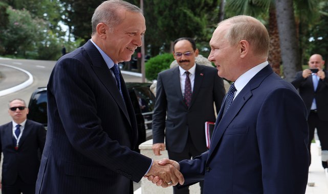 Cumhurbaşkanı Erdoğan, Rusya Devlet Başkanı Putin ile görüştü