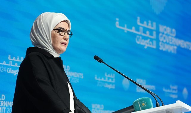 Emine Erdoğan, Sürdürülebilir Kalkınma Hedefleri Forumu’nda konuştu