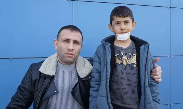 Motosikletlinin çarpıp kaçtığı Yiğit Efe hastanelik oldu