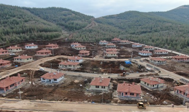 Villaları aratmayan köy evleri 4 Şubat’ta teslim ediliyor