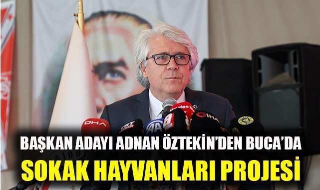 Adnan Öztekin'den Buca'da sokak hayvanları projesi