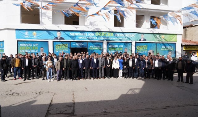 Akdeniz: Menderes'in güzel yarınları için hep birlikte mücadele edeceğiz