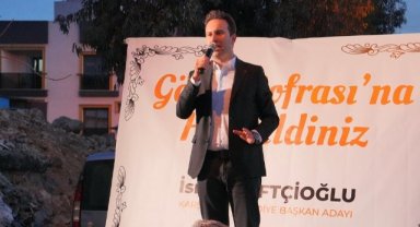 Başkan Adayı Çiftçioğlu; Karşıyakalılarla ilk iftarı yaptı, sosyal projelerini açıkladı