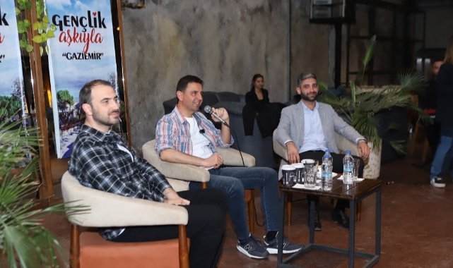 Deniz Doğan, gençlerle buluştu ve projelerini anlattı