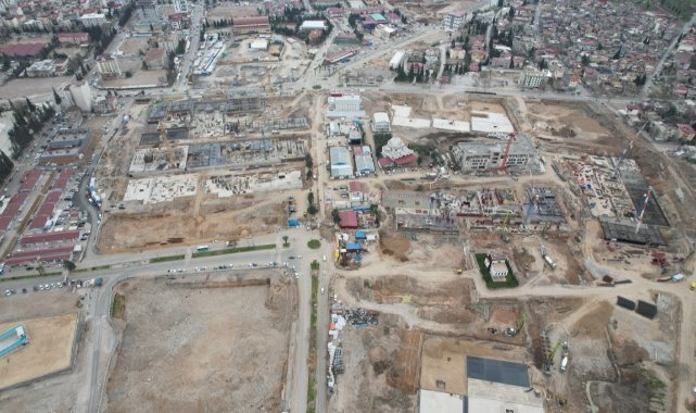 Depremin üzerinden 13 ay geçti, Kahramanmaraş havadan görüntülendi