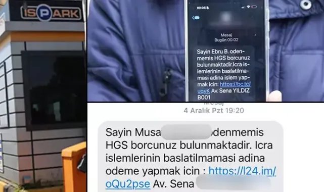 Dolandırıcıların 'HGS' ve 'İSPARK' tuzağı