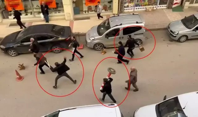 Elazığ'daki kavgada silah, bıçak, tabure ve duba kullanıldı