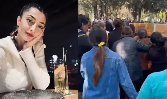 Eski eşinin öldürdüğü Mervegül'ün tabutunu kadınlar taşıdı