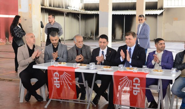 İrfan Önal ve Cemil Tugay halk buluşmasına katıldı