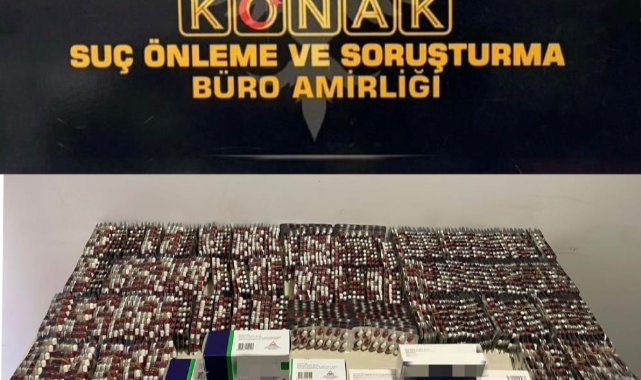 İzmir'de 2 adrese uyuşturucu baskını: 4 tacir gözaltında
