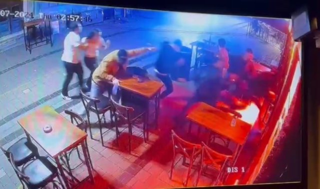 İzmir’de eğlence mekanına silahlı saldırıda canlarını zor kurtardılar