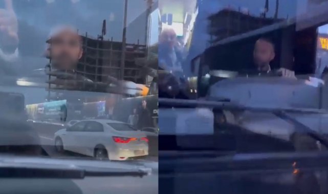 Kadıköy’de araca çarpan İETT şoförü, sürücüyü ezmeye çalıştı